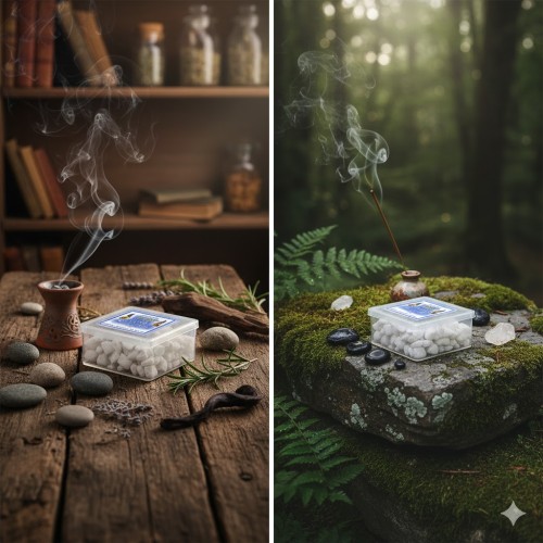 Kadzidło greckie Świat Bizancjum 30 g w przykładowej aranżacji