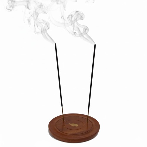 Podstawka drewniana pod kadzidła patyczki