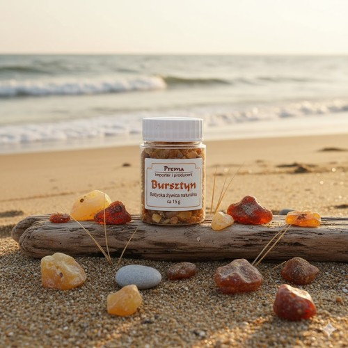 Bursztyn bałtycki – naturalna żywica do kadzenia