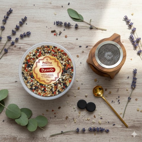 Kadzidło żywiczne DAWID – wysokogatunkowe, zapach żywiczno-kwiatowy