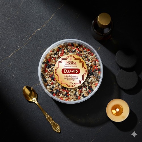 Kadzidło żywiczne DAWID – wysokogatunkowe, zapach żywiczno-kwiatowy 70 g
