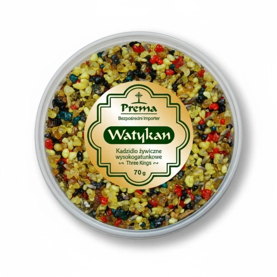 Kadzidło żywiczne WATYKAN – wysokogatunkowe, zapach balsamiczny 70 g