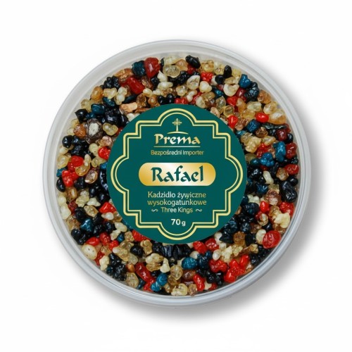 Kadzidło żywiczne RAFAEL – wysokogatunkowe, zapach kwiatowo-cytrusowy 70 g