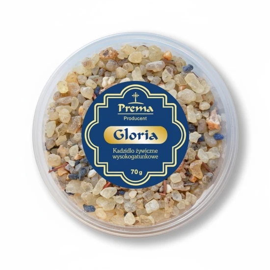 Kadzidło żywiczne GLORIA – wysokogatunkowe, zapach kwiatowo-balsamiczny 70 g