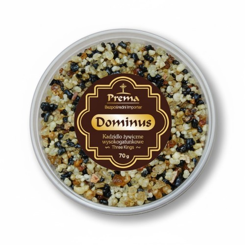 Kadzidło żywiczne DOMINUS – wysokogatunkowe, zapach drzewno-żywiczny 70 g