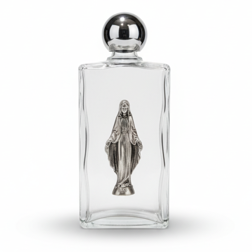 Buteleczka na wodę święconą – Matka Boska Niepokalana 100 ml