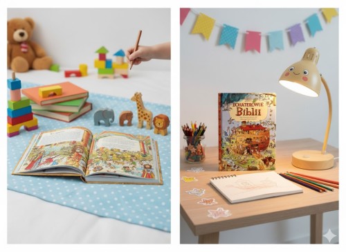 Bohaterowie Biblii – książka obrazkowa