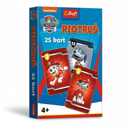 TREFL. Karty Piotruś Psi Patrol – gra karciana dla dzieci
