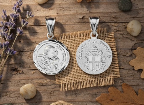 Awers i rewers medalika