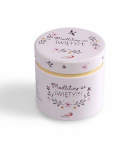 Modlitwy ze Świętymi – pudełko 52 kart modlitewnych