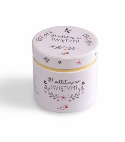 Modlitwy ze Świętymi – pudełko 52 kart modlitewnych