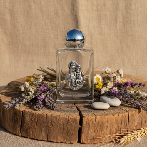 Buteleczka na wodę święconą – Matka Boża Szkaplerzna
