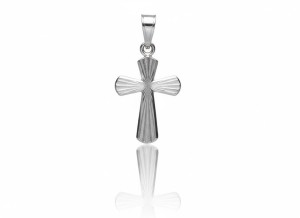 Srebrny krzyżyk – próba 925, lekki i elegancki 1,2 g