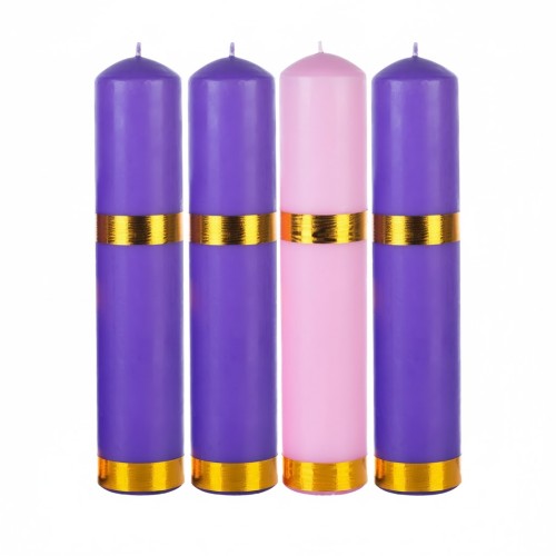 Zestaw Świec Adwentowych - świeca ołtarzowa ADWENT