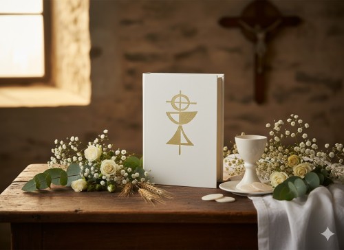 Droga do Nieba – Modlitewnik (standard, biała oprawa - komunijna)