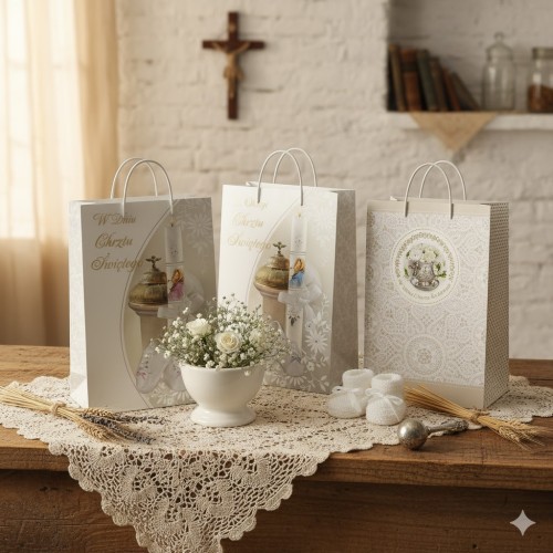 Torba prezentowa Chrzest Święty