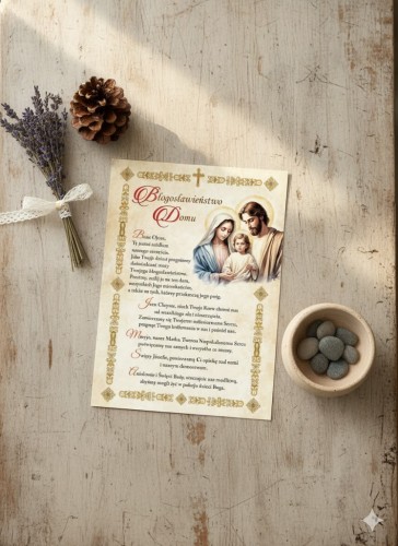 Błogosławieństwo Domu - Święta Rodzina