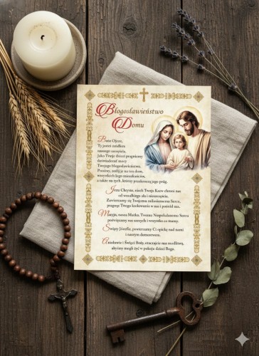 Błogosławieństwo Domu - Święta Rodzina