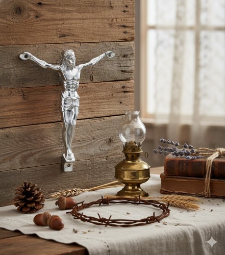 Korpus metalowy Jezusa Chrystusa – Pasyjka 9,5 cm