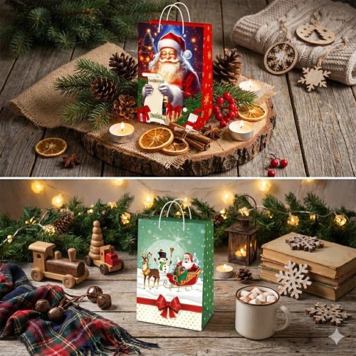 Torebka ozdobna świąteczna – mała