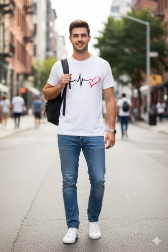 Koszulka z nadrukiem religijnym