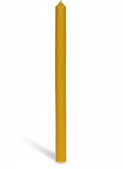 Świeca gromniczna woskowa 35 cm – świeca na Matki Bożej Gromnicznej