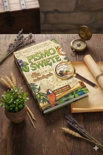 Pismo Święte dla młodych. Biblia z papugą