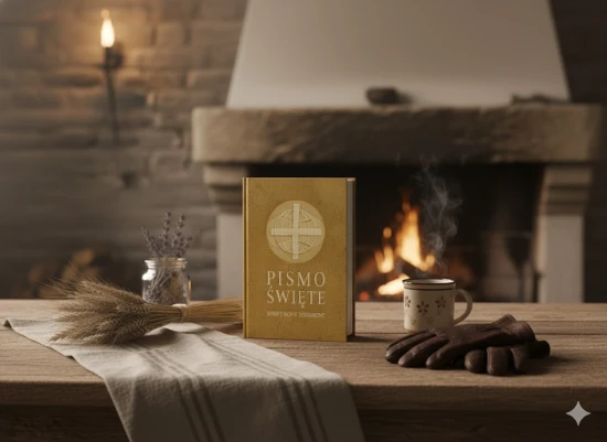 Pismo Święte B6 – Stary i Nowy Testament, brązowa