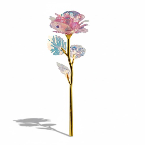 Wieczna Róża Opalizująca 24 cm – elegancki symbol miłości