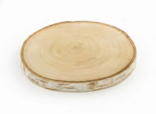 Ekologiczna podstawka – plaster drewna Φ9–10 cm