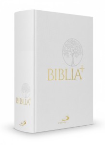 Biblia Plus.  Pismo Święte czytane metodą skrutacji - płótno biała 