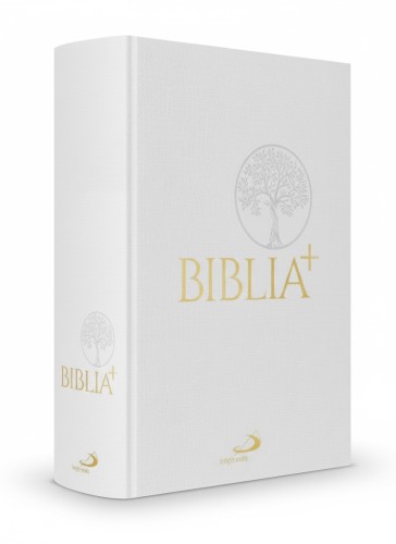Biblia Plus. Pismo Święte czytane metodą skrutacji - płótno biała