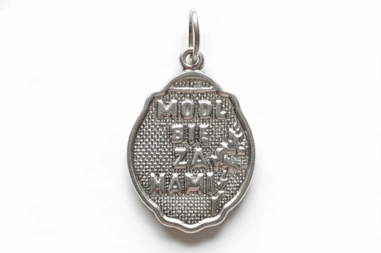 Medalik srebrny Święty Józef z Dzieciątkiem Jezus – próba 925, 2,1 g