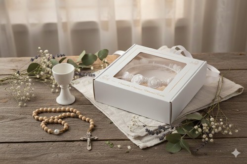 Pudełeczko na wianek komunijny