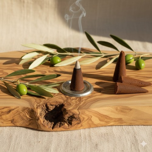 Kadzidło stożkowe las do modlitwy i wyciszenia