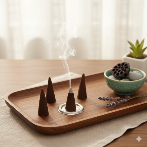Kadzidło stożkowe sandał do modlitwy i wyciszenia