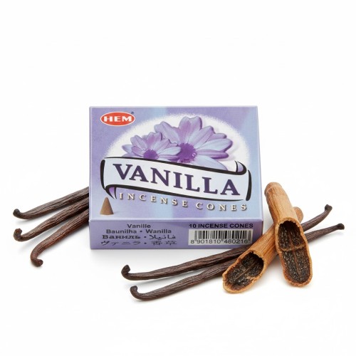 Kadzidło stożkowe wanilia do modlitwy i wyciszenia