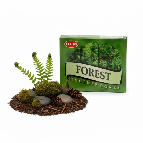 Kadzidło stożkowe las do modlitwy i wyciszenia