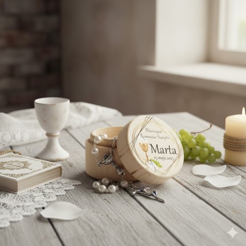 Krzyż papieski na zakończeniu różańca – klasyczne wykończenie o głębokiej symbolice.