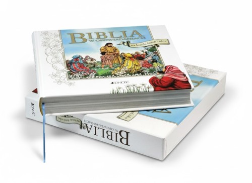 Biblia w opowiadaniach na każdy dzień roku pomaga dzieciom poznawać Pismo Święte w regularny i przystępny sposób — po jednej historii dziennie.