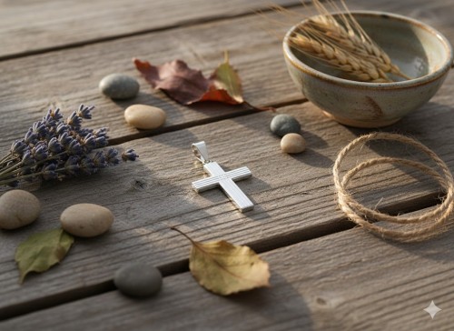 Wykonany ze srebra próby 925, gwarantuje trwałość, odporność na codzienne użytkowanie i niezmienny blask biżuterii religijnej.