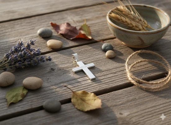 Wykonany ze srebra próby 925, gwarantuje trwałość, odporność na codzienne użytkowanie i niezmienny blask biżuterii religijnej.
