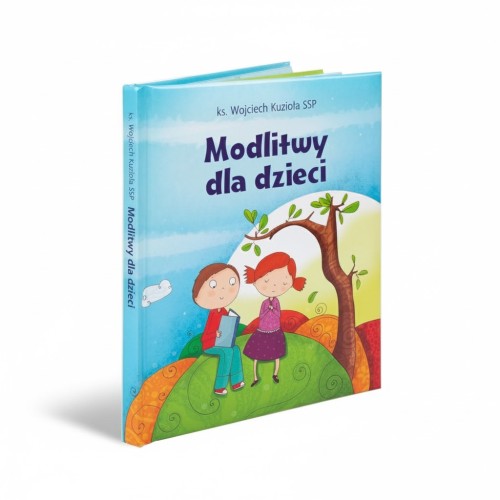 Kolorowa, radosna okładka przyciąga uwagę najmłodszych i zachęca do częstego sięgania po modlitewnik.