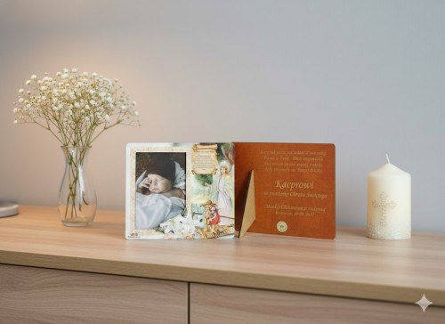 Personalizowany grawer nadaje prezentowi wyjątkowego, jedynego w swoim rodzaju charakteru.