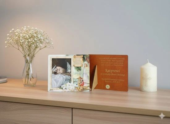 Personalizowany grawer nadaje prezentowi wyjątkowego, jedynego w swoim rodzaju charakteru.