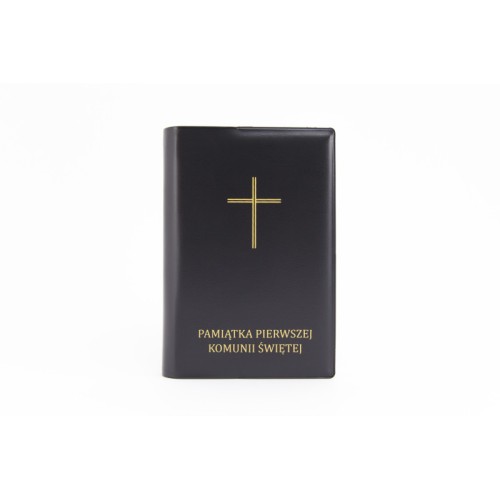 Elegancka czarna okładka – wykonana z grubej, elastycznej folii.