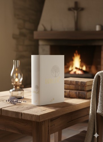 Biblia Plus. Pismo Święte czytane metodą skrutacji - płótno biała