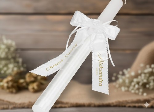 Elastyczna gumka – pewne dopasowanie do każdej świecy.