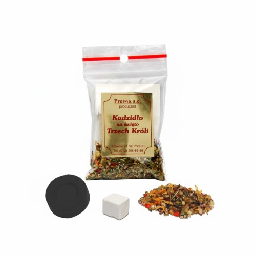 Tradycyjne kadzidło – aromatyczna mieszanka żywic i ziół.