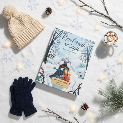 Magiczne ilustracje – pełnostronicowa grafika przyciągająca wzrok.